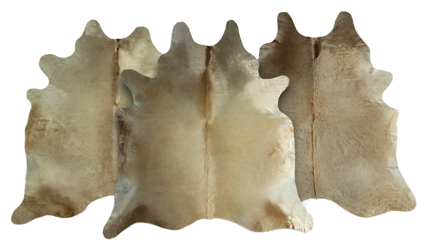 Champagne Cowhide Rug - Large