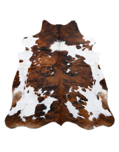Tricolor cowhide rug XL