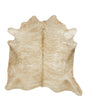 Large Light Brown Brindle Cowhide Rug 